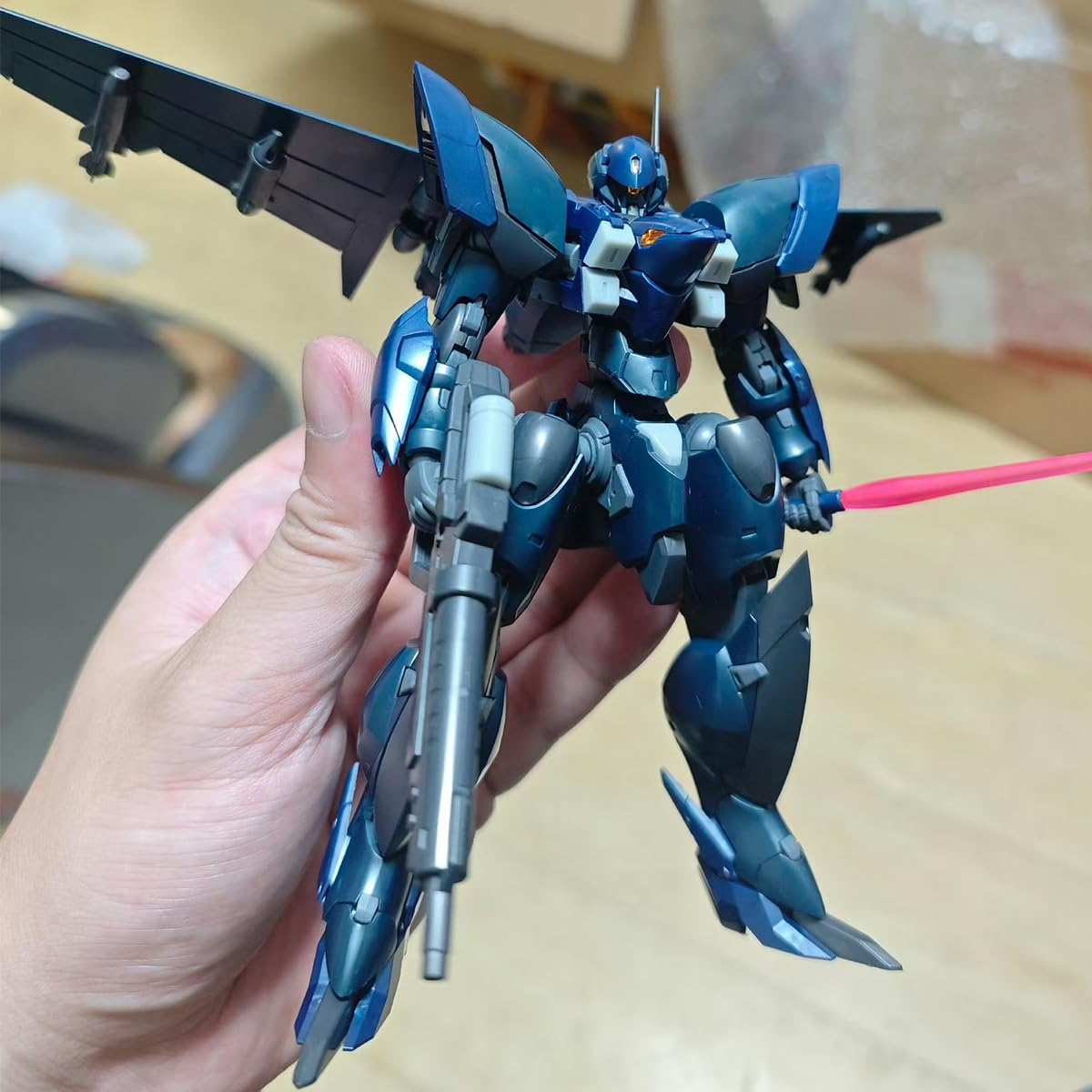 Amazon | HiPlay 酋長大陸 1/144 超動騎兵 ヒバリ【実戦メタル色